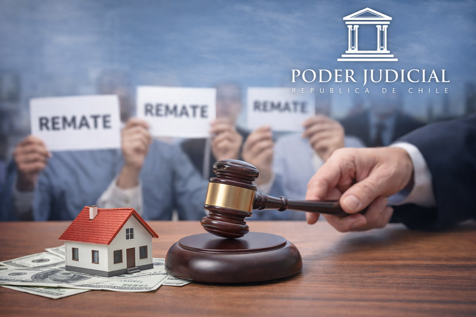Proceso de remate judicial inmobiliario